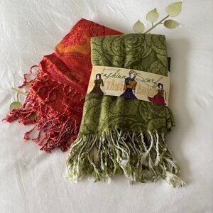 Blue Star Clothing; 2 fashion scarves